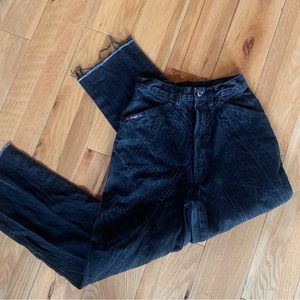 Grungy Black Blaze ‘Mom’ Jeans